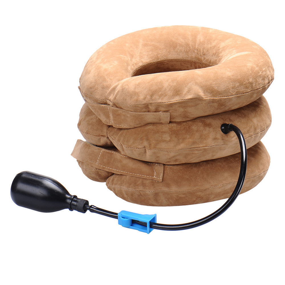 Portable Three-layer Cervical Traction Device