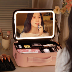 Radiate Beauty Everywhere With Lighted Makeup Bag